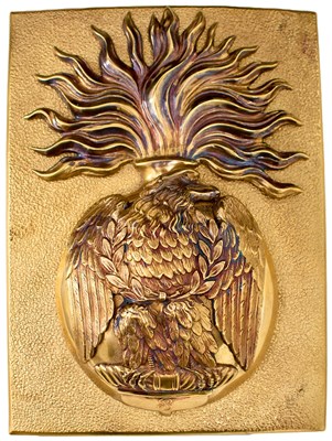 Lot 730 - AN OFFICER'S SHOULDER BELT PLATE TO THE 87TH REGIMENT OF FOOT (THE ROYAL IRISH FUSILIERS)