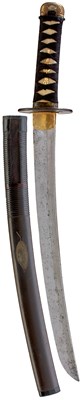 Lot 447 - TWO WAKIZASHI