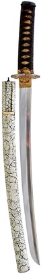 Lot 446 - A WAKIZASHI