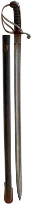 Lot 614 - A SCARCE SPECIAL PATTERN VOLUNTEER ARTILLERY OFFICER'S SIDEARM OR SHORT SWORD