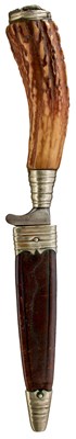 Lot 815 - THREE VARIOUS GERMAN BOOT OR HUNTING KNIVES