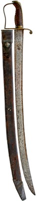 Lot 552 - A GEORGIAN INFANTRY OFFICER'S OR SERGEANT'S HANGER