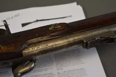 Lot 178 - A .577 CALIBRE THREE-BAND PATTERN 1853 SERVICE RIFLE