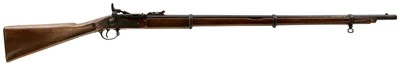 Lot 557 - A .577 OBSOLETE CALIBRE SNIDER THREE-BAND ENFIELD RIFLE