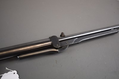 Lot 408 - A GOOD .177 CALIBRE ANTIQUE BSA STANDARD AIR RIFLE