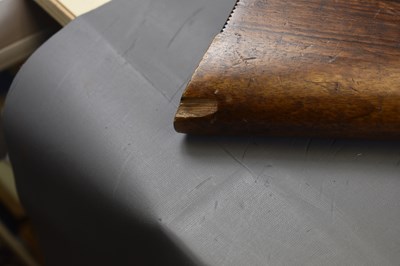 Lot 408 - A GOOD .177 CALIBRE ANTIQUE BSA STANDARD AIR RIFLE