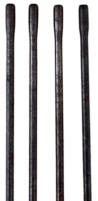 Lot 850 - FOUR SNIDER CAVALRY CARBINE CLEANING RODS
