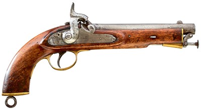 Lot 347 - A .650 EAST INDIA COMPANY SERVICE PISTOL OF LANCER TYPE