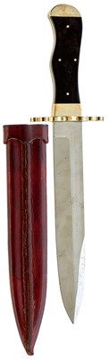 Lot 803 - A DAVID NORTH BOWIE KNIFE