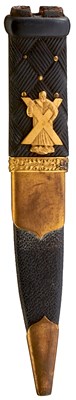 Lot 689 - A BLACK WATCH OFFICER'S SGIAN DUBH BY ANDERSON & SONS LTD OF EDINBURGH