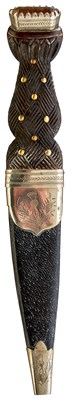 Lot 688 - A SOCTTISH SGIAN DUBH