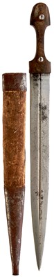 Lot 492 - A 19TH CENTURY RUSSIAN OR COSSACK KINDJAL
