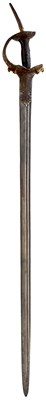 Lot 464 - A LATE 18TH CENTURY INDIAN FIRANGI OR SWORD