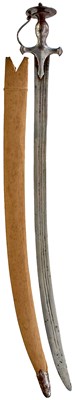 Lot 473 - A 19TH CENTURY ARSENAL OR MILITARY TULWAR