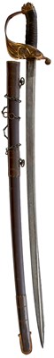 Lot 580 - A SCARCE EAST INDIA COMPANY NAVAL OFFICER'S SWORD OF SCOTTISH CLAN CAMPBELL INTEREST