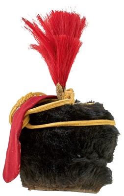 Lot 720 - A VICTORIAN ROYAL HORSE ARTILLERY OTHER RANKS BUSBY