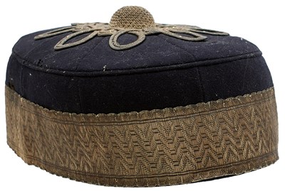 Lot 719 - TWO VICTORIAN OFFICER'S PILL BOX HATS
