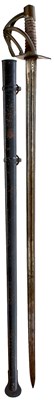 Lot 559 - A WATERLOO PERIOD FRENCH CUIRASSIER'S SWORD