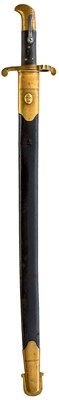 Lot 786 - A SCARCE PATTERN 1855 LANCASTER SWORD BAYONET
