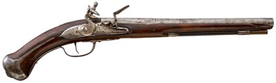 Lot 348 - A 32-BORE 17TH CENTURY NORTH EUROPEAN HOLSTER PISTOL
