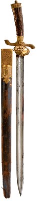 Lot 645 - A HUNTING HANGER OF THE HOUSE OF SCHWARZENBERG