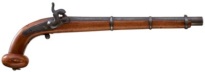 Lot 494 - A .600 CALIBRE CRIMEAN WAR PERIOD RUSSIAN PERCUSSION COSSACK SERVICE PISTOL