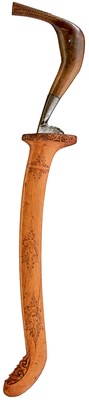 Lot 534 - A 19TH CENTURY NORTH SUMATRAN RENCONG DAGGER