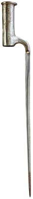 Lot 787 - A DUTCH OR BELGIAN SOCKET BAYONET