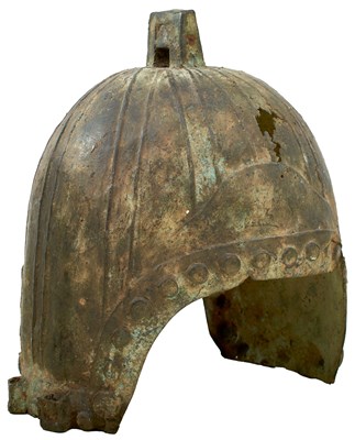 Lot 457 - A MUSEUM QUALITY COPY OF A CHINESE HELMET