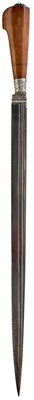 Lot 499 - A GOOD 19TH CENTURY MOROCCAN JANWI OR SHORT SWORD
