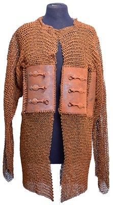 Lot 458 - A 17TH CENTURY INDIAN MAIL AND PLATE SHIRT