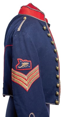 Lot 716 - AN INTER-WAR WAR PERIOD ROYAL HORSE ARTILLERY NCO'S UNIFORM ENSEMBLE