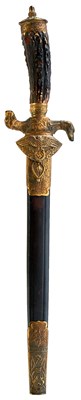 Lot 12 - A DELUXE THIRD REICH HUNTING ASSOCIATION PRESENTATION DIRK OR SIDEARM