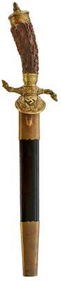 Lot 18 - A THIRD REICH HUNTING ASSOCIATION DIRK OR SIDEARM