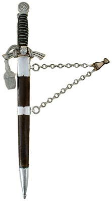 Lot 28 - A THIRD REICH FIRST PATTERN LUFTWAFFE OFFICER'S DAGGER