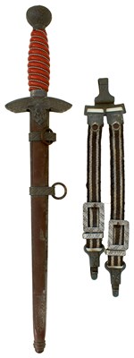 Lot 31 - A THIRD REICH LUFTWAFFE SECOND PATTERN OFFICER'S DAGGER
