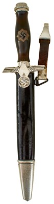 Lot 50 - A THIRD REICH RLB MAN'S DAGGER