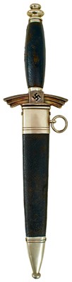Lot 56 - A THIRD REICH NSFK DAGGER