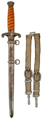 Lot 55 - A THIRD REICH ARMY OFFICER'S DAGGER