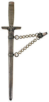 Lot 63 - AN INTERESTING THIRD REICH HITLER YOUTH LEADER'S DAGGER