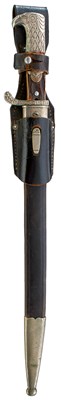 Lot 65 - A THIRD REICH POLICE DRESS BAYONET