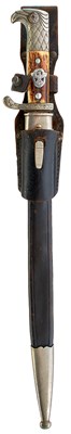 Lot 66 - A THIRD REICH POLICE DRESS BAYONET