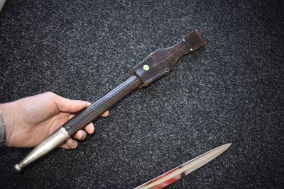 Lot 68 - A THIRD REICH POLICE DRESS BAYONET