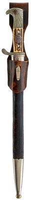 Lot 69 - A THIRD REICH POLICE DRESS BAYONET