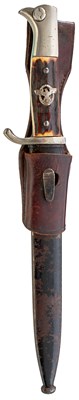 Lot 70 - A THIRD REICH POLICE DRESS BAYONET