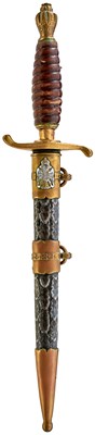 Lot 87 - A YUGOSLAVIAN ARMY OFFICER'S DAGGER