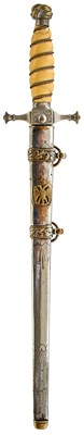Lot 88 - A YUGOSLAVIAN GOVERNMENT OR POLICE OFFICIAL'S DAGGER