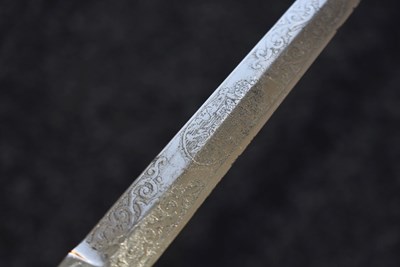 Lot 88 - A YUGOSLAVIAN GOVERNMENT OR POLICE OFFICIAL'S DAGGER