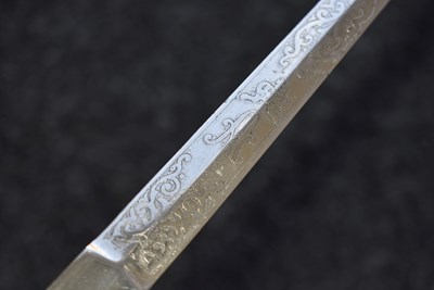 Lot 88 - A YUGOSLAVIAN GOVERNMENT OR POLICE OFFICIAL'S DAGGER
