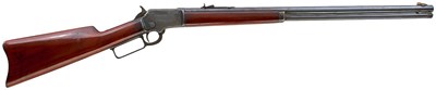 Lot 100 - A .32 RIMFIRE OBSOLETE CALIBRE MARLIN MODEL 1892 LEVER ACTION RIFLE